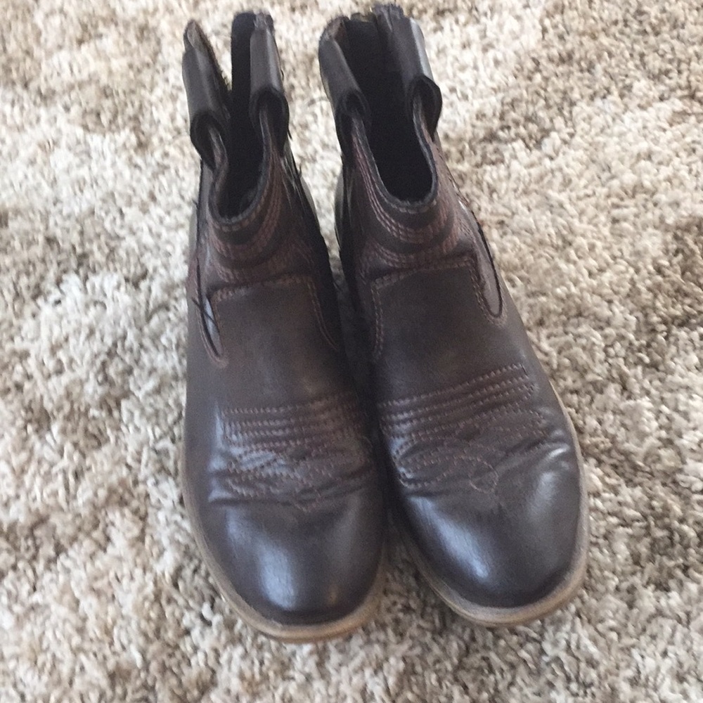 Shortie cowgirl boots